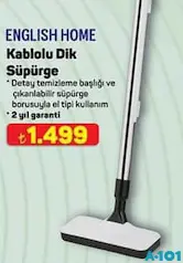 ENGLİSH HOME KABLOLU DİK SÜPÜRGE fiyat ve kampanya bilgisi